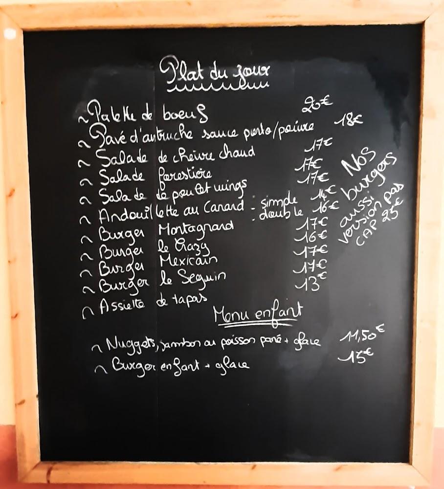 Le Crazy Pub - Menu Image 1